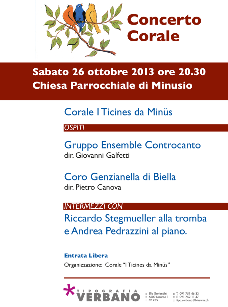 2013 - Manifesto concerto 26.10.2013