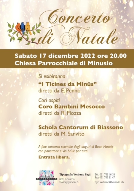 2022 - Manifesto concerto natale 17.12.2022